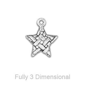 Blanket Weave Star Charm-Watchus