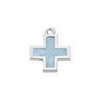 Blue Epoxy Cross Charm-Watchus