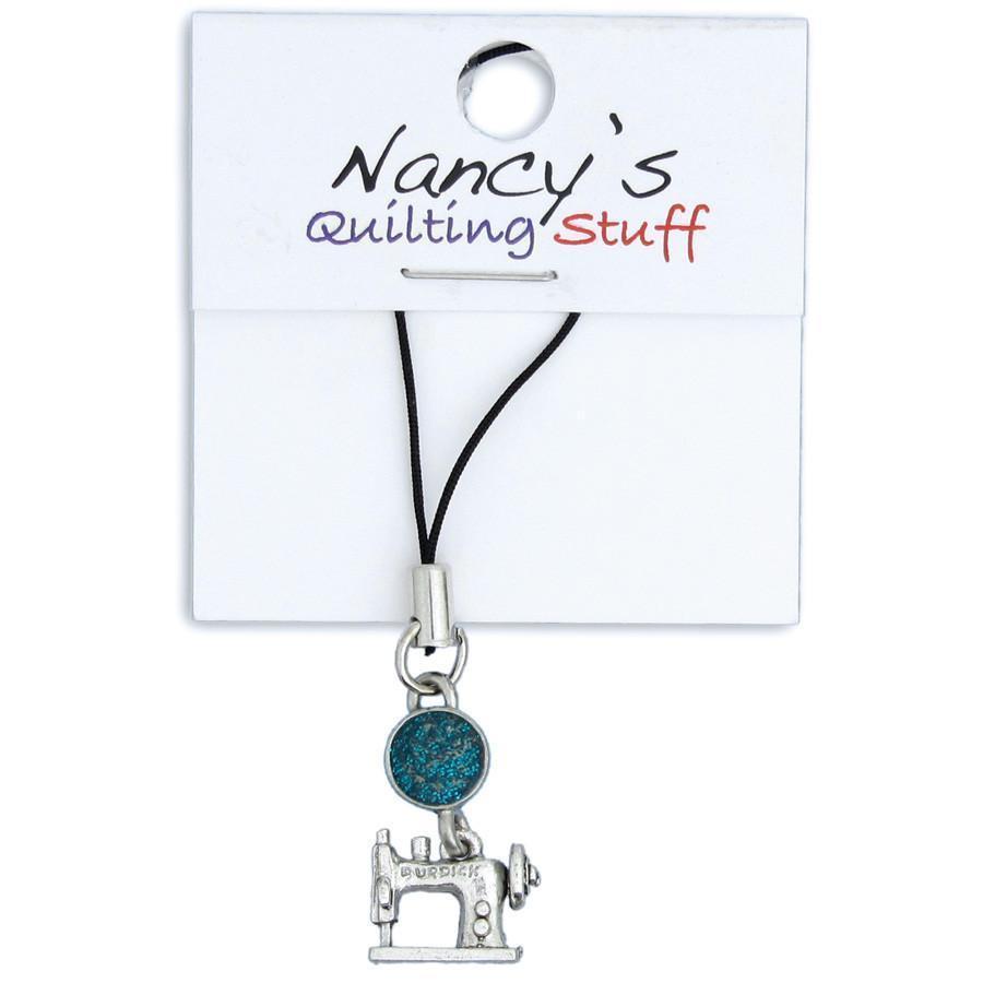 Blue Sewing Machine Scissor Charm-Watchus