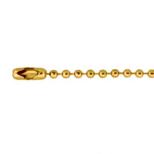 Brass 8 inch Ball Chain
