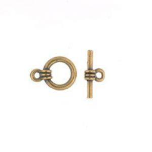 Brass Baby Toggle Set