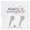 Carded Scissors Buttons - 2 Pack-Watchus