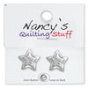 Carded Zig Zag Star Buttons - 2 Pack-Watchus