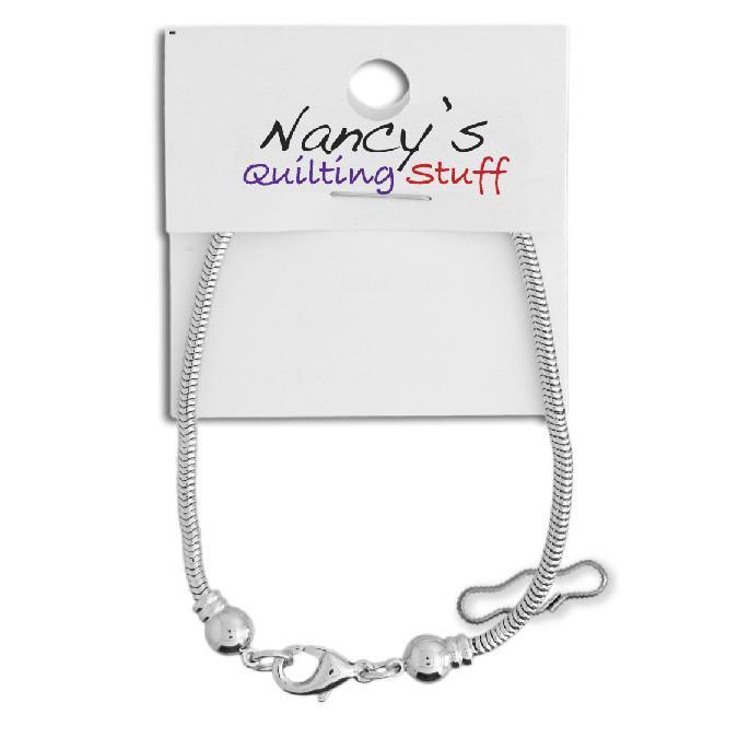 Charm Bracelets - Fits Pandora Charms - Removable Threaded End _8'' - Carded-Watchus