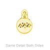 Christmas Ornament Plated Gold Charms-Watchus