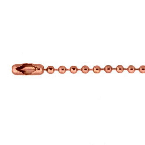 Copper 8 inch Ball Chain