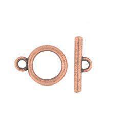 Copper Plain Toggle Set