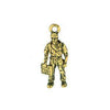 Doctor Pewter Charm Gold Plated-Watchus