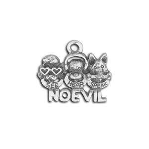 Dogs - See, Hear, Speak, No Evil Charm-Watchus