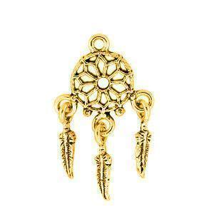 Dream Catcher Gold Charm-Watchus
