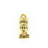Egyptian Queen Nefertiti Plated Gold Charms-Watchus