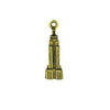 Empire State Building Gold Plated Charms - C041G-Watchus