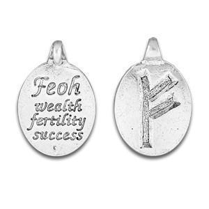 Feoh Rune Charm-Watchus