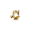 Gold Hand Crank Sewing Machine Charm-Watchus