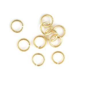 Gold Jump Rings 6mm 1 lb
