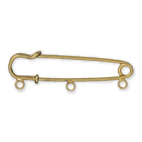 Gold Kilt Charm Pin