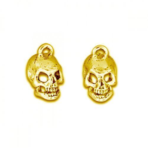 Gold Skull charm-Watchus