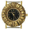 Gold Sunflower Watch Face-18mm Bars-Watchus
