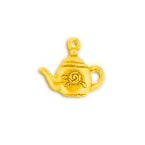 Gold Teapot Charm-Watchus