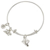 Graduation Cap - 2014 Charm Bangle Bracelet-Watchus