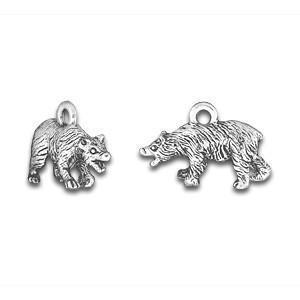 Grizzly Bear Charm
