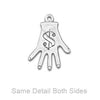 Hand Dollar Sign Charm-Watchus