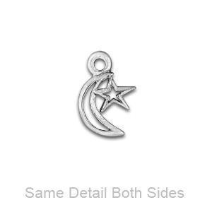 Hollow Star & Moon Charm-Watchus