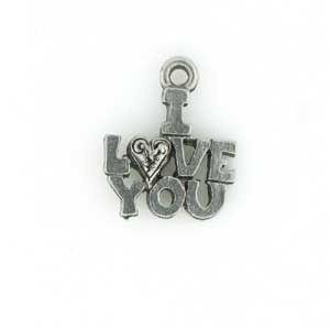 I Love You Saying Charm