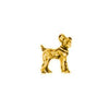 Jack Russell Dog Gold Plated Charms - C098G-Watchus