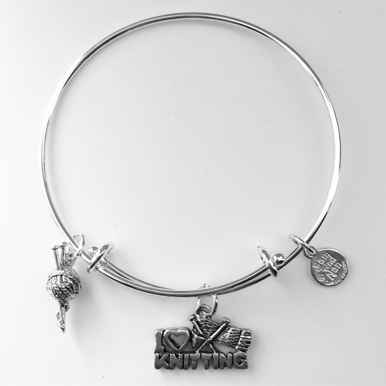 Knitting Yarn Bangle Bracelet-Watchus