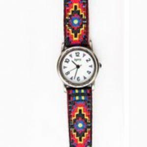 Ladies Western Cotton Weave Watch