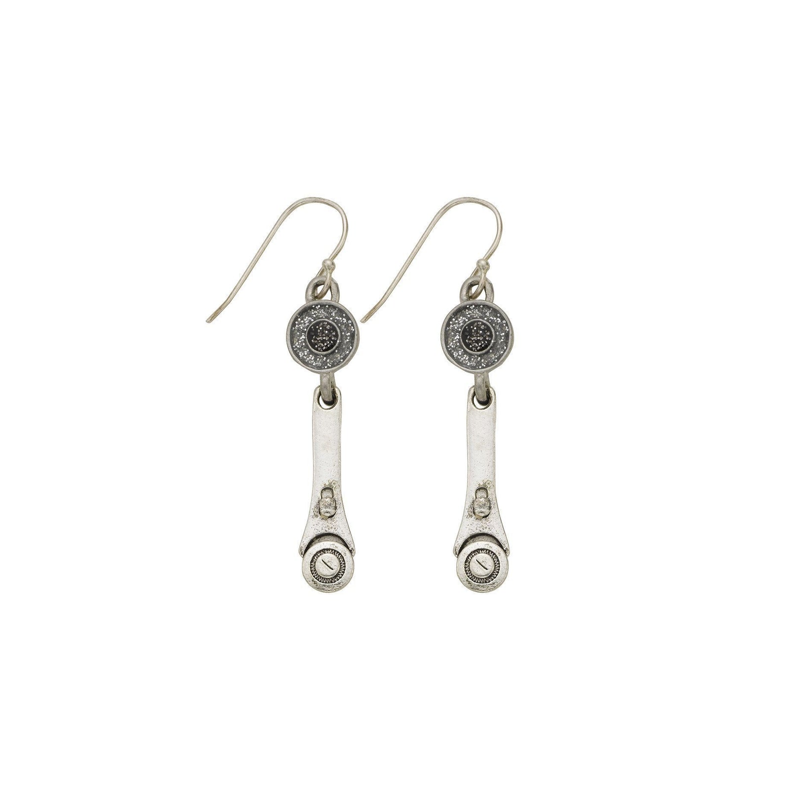 Large Rotary Cutter Earrings-Watchus