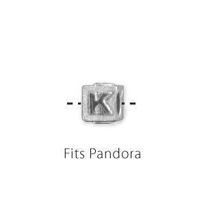 Letter K - Fits Pandora Bracelets-Watchus
