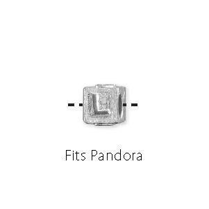 Letter L - Fits Pandora Bracelets-Watchus