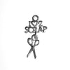 Linked "I Love 2 Scrap" Pewter Charm-Watchus