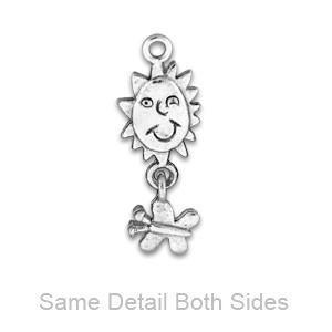 Linked Sun and Butterfly Charm-Watchus