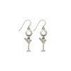 Martini Glass Earrings-Watchus