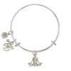 Meditation Charm Bangle Bracelet-Watchus