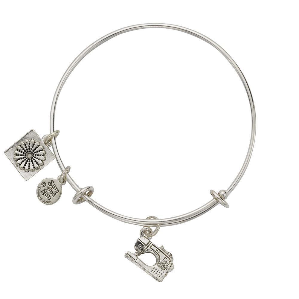 Modern Sewing Machine Dresden Bangle Bracelet-Watchus