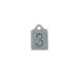Number 3 Charms