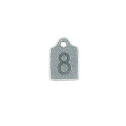 Number 8 Charms