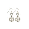 Pearl Snowflake Earrings-Watchus