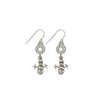 Pearl Snowman Earrings-Watchus