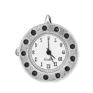 Pendant Watch Face with Black Dots-Watchus