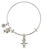 Penguin Charm Bangle Bracelet-Watchus