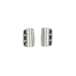 Pewter 3-Hole Bead Bar 12mm-Watchus