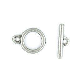 Pewter Plain Toggle Set