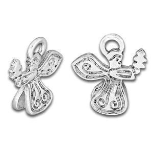 Angel Charms for Jewelry Making Silver Pewter » Angel Charm