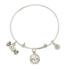 Pumpkin Candy Expandable Charm Bangle Bracelet-Watchus