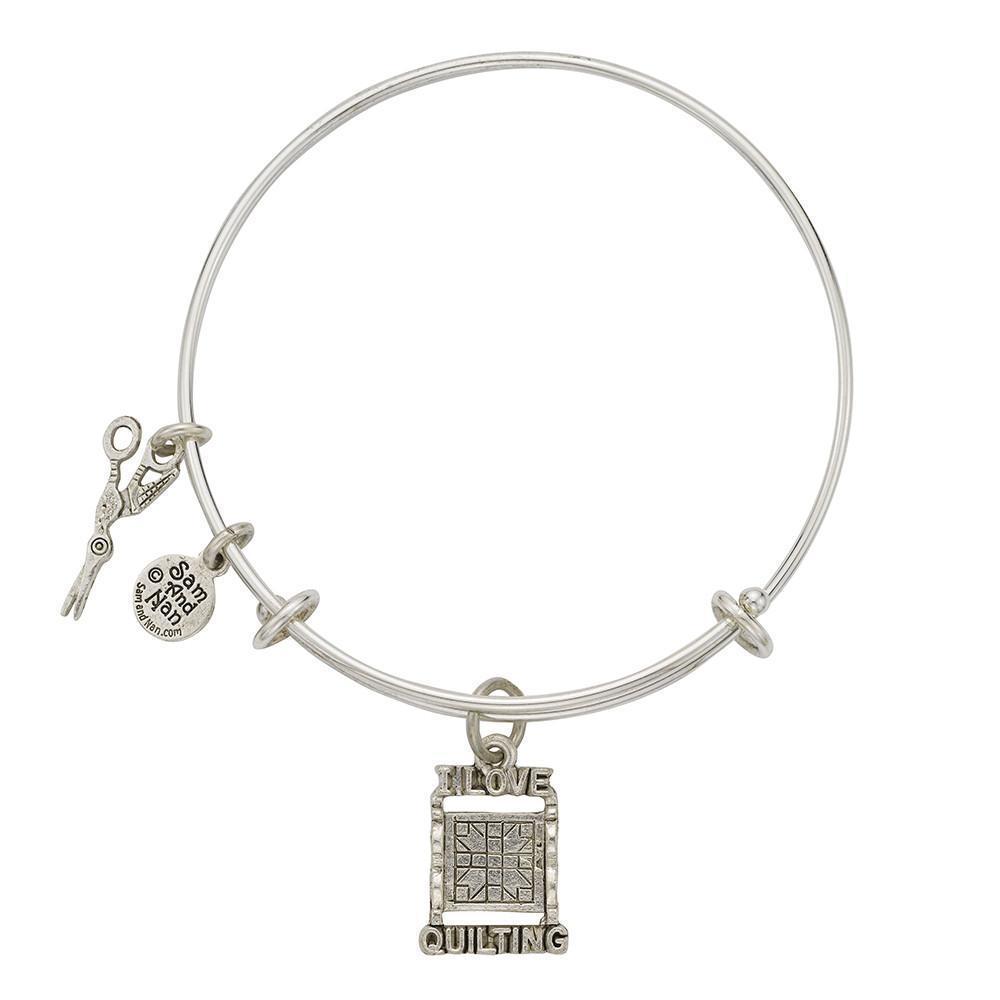 Quilt Rack Scissor Bangle Bracelet-Watchus